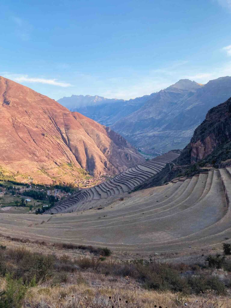 Landscapes during a Sacred Valley excursion from Cusco, Peru.